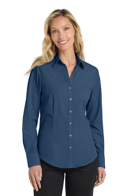 Port Authority Women's Crosshatch Easy Care Shirt