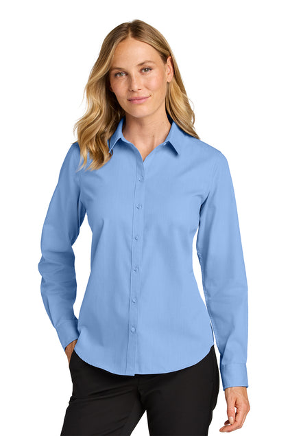 Port Authority Women’s Long Sleeve Nailhead Easy Care Shirt