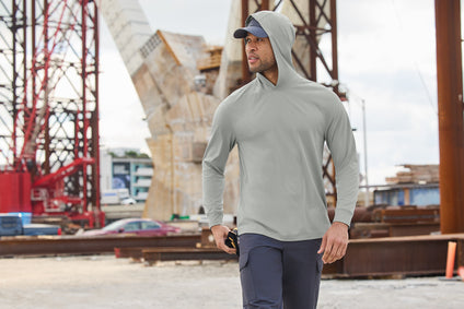CornerStone Workwear Pro Long Sleeve Hooded Tee