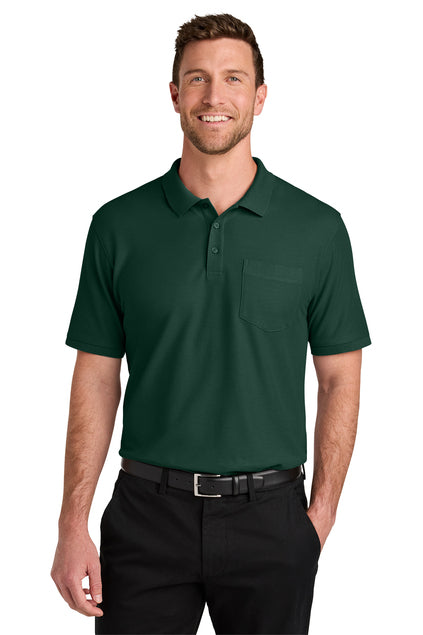 Port Authority Wearever Signature Pique Pocket Polo