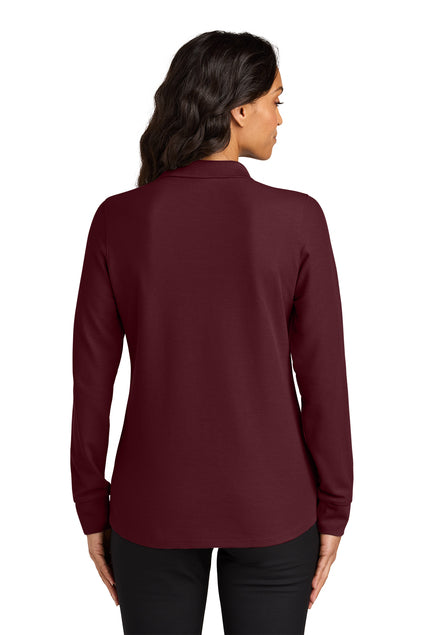 Port Authority Women’s Wearever Signature Pique Long Sleeve Polo