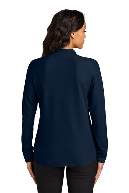 Port Authority Women’s Wearever Signature Pique Long Sleeve Polo