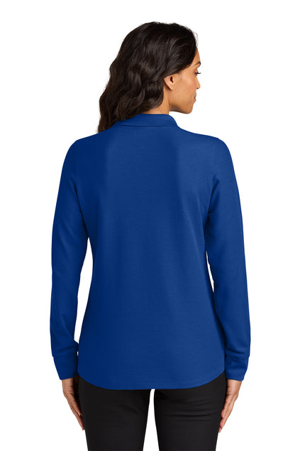 Port Authority Women’s Wearever Signature Pique Long Sleeve Polo