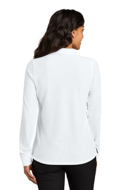 Port Authority Women’s Wearever Signature Pique Long Sleeve Polo