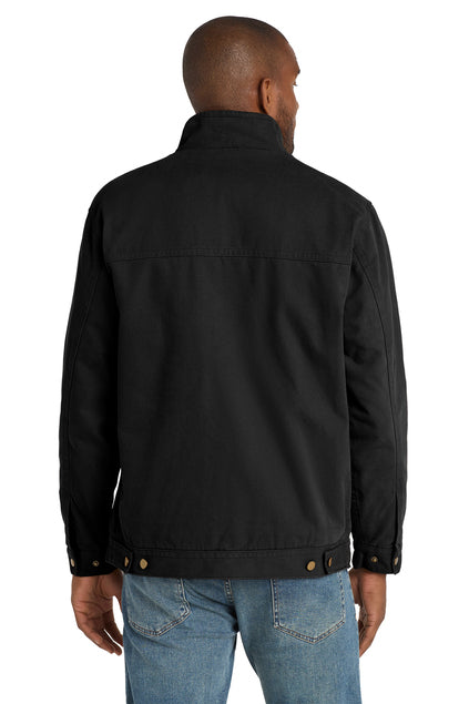 CornerStone Washed Duck Cloth Flannel-Lined Work Jacket