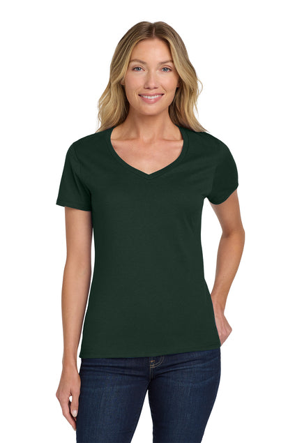 Hanes Women's Perfect-T Cotton V-Neck T-Shirt