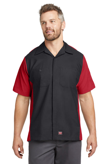 Red Kap Short Sleeve Ripstop Crew Shirt