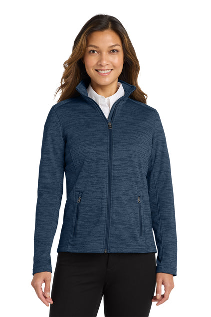 Port Authority Women's Digi Stripe Fleece Jacket