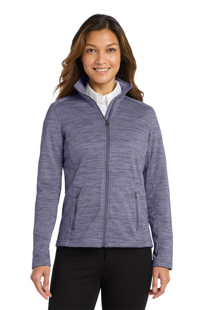 Port Authority Women's Digi Stripe Fleece Jacket