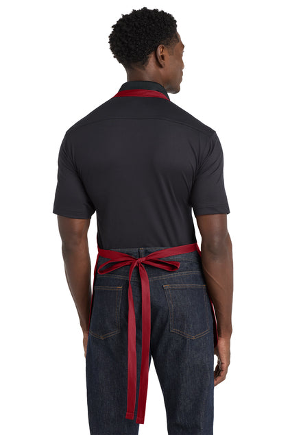 Port Authority Medium-Length Two-Pocket Bib Apron