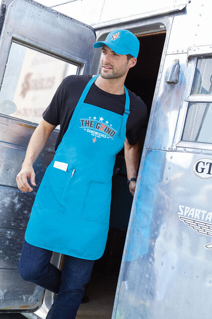 Port Authority  Full-Length Two-Pocket Bib Apron