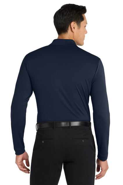 Port Authority Dry Zone UV Micro-Mesh Long Sleeve Polo