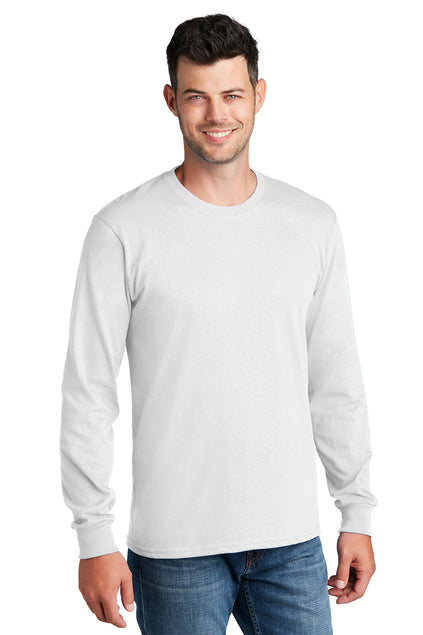 Port & Co Long Sleeve Core Cotton Tee