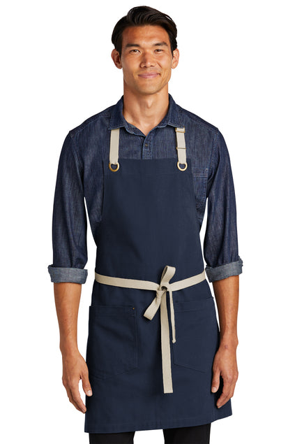 Port Authority Canvas Full-Length Two-Pocket Apron