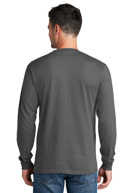 Port & Co Long Sleeve Core Cotton Tee