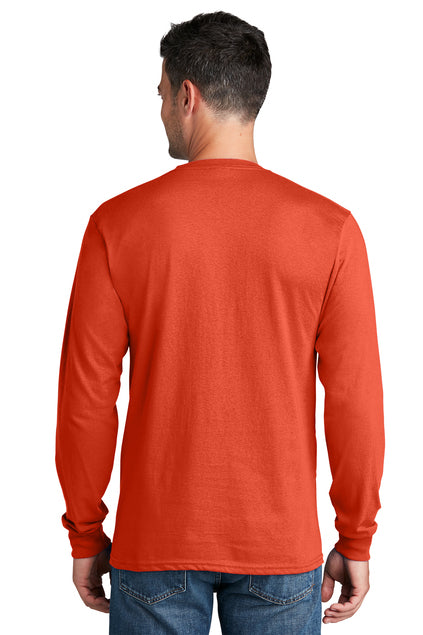 Port & Co Long Sleeve Core Cotton Tee