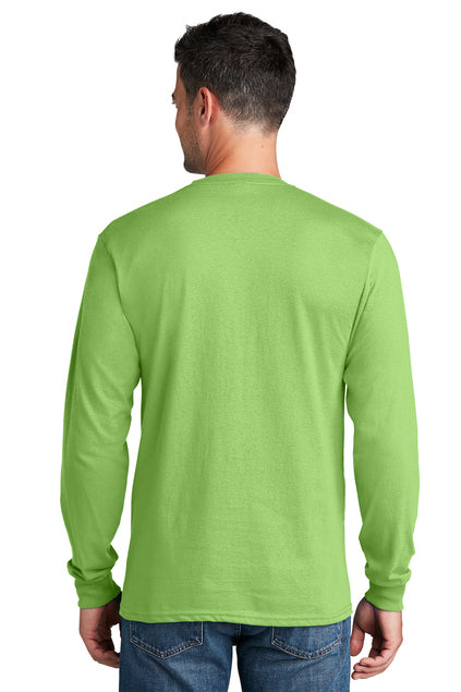 Port & Co Long Sleeve Core Cotton Tee