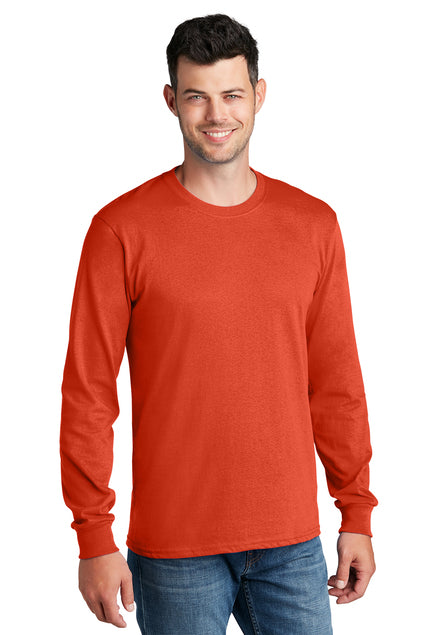 Port & Co Long Sleeve Core Cotton Tee
