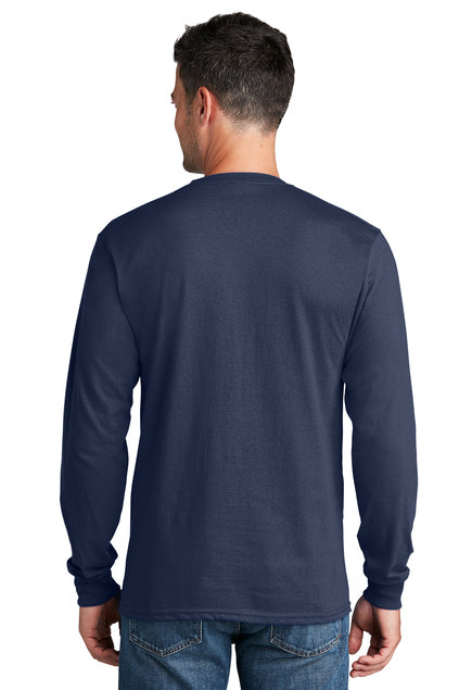 Port & Co Long Sleeve Core Cotton Tee