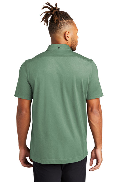 Mercer+Mettle Stretch Pique Full-Button Polo