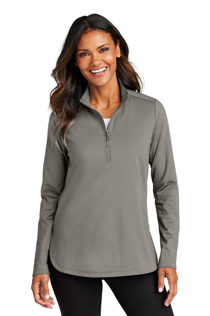 Port Authority Women's C-FREE Double Knit 1/4-Zip