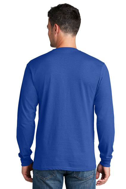 Port & Co Long Sleeve Core Cotton Tee