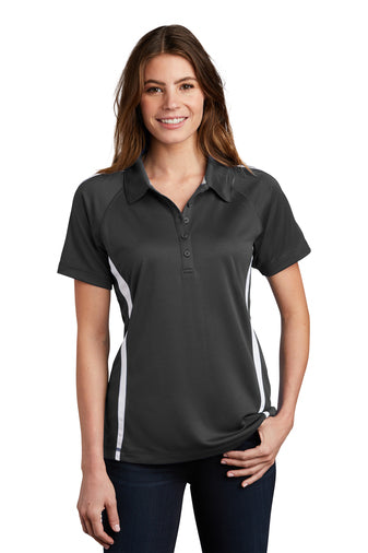 Sport-Tek Women's PosiCharge Micro-Mesh Colorblock Polo