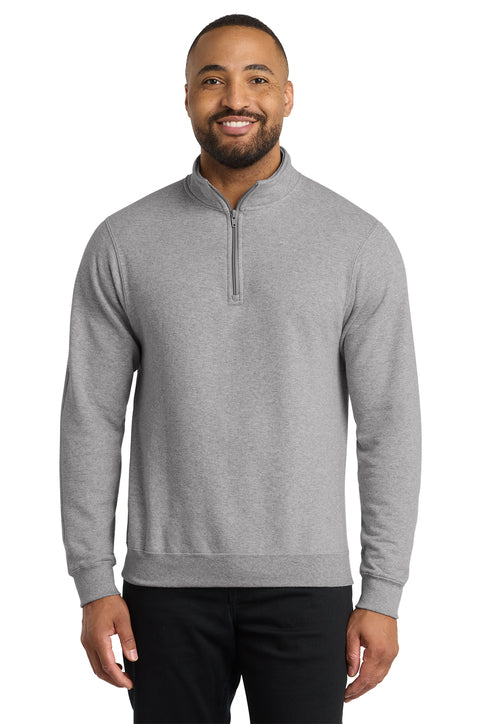 Port & Co Core Fleece 1/4-Zip Pullover Sweatshirt