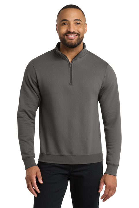 Port & Co Core Fleece 1/4-Zip Pullover Sweatshirt