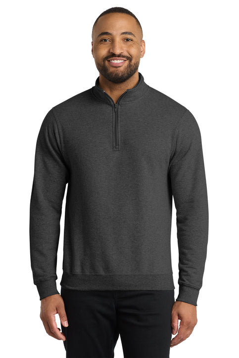 Port & Co Core Fleece 1/4-Zip Pullover Sweatshirt