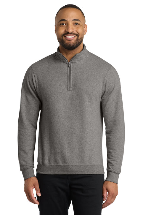 Port & Co Core Fleece 1/4-Zip Pullover Sweatshirt