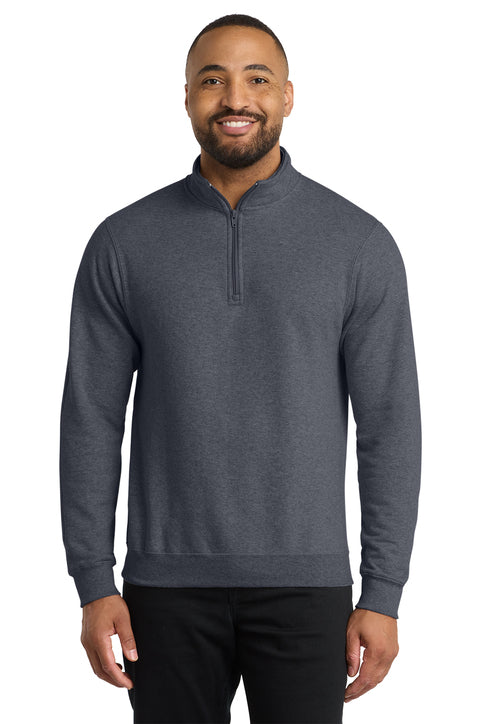 Port & Co Core Fleece 1/4-Zip Pullover Sweatshirt