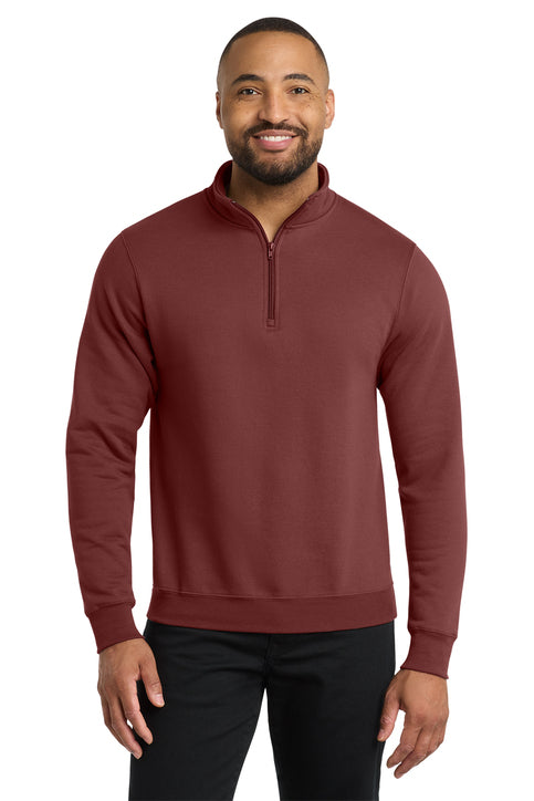 Port & Co Core Fleece 1/4-Zip Pullover Sweatshirt