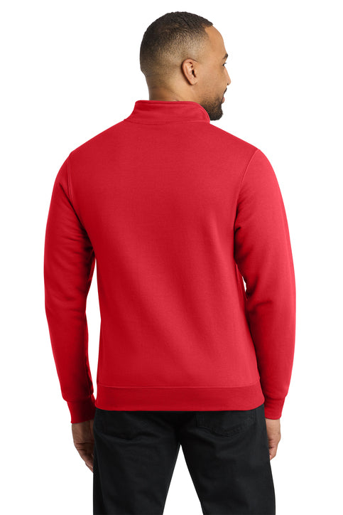 Port & Co Core Fleece 1/4-Zip Pullover Sweatshirt