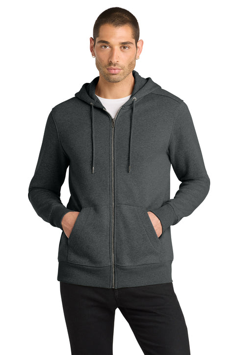 District Perfect Weight Fleece Full-Zip Hoodie