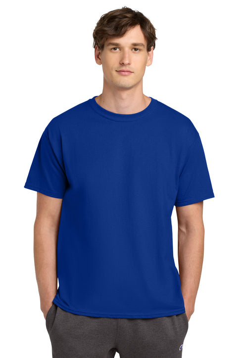 Champion Heritage 6-Oz. Jersey Tee with custom logo embroidery