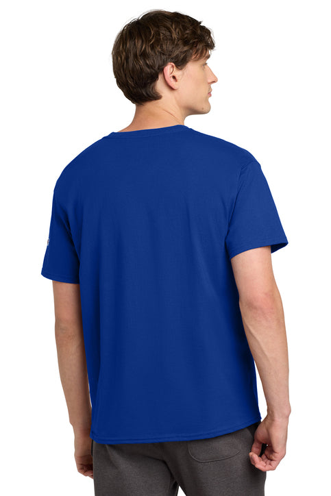 Champion Heritage 6-Oz. Jersey Tee with custom logo embroidery