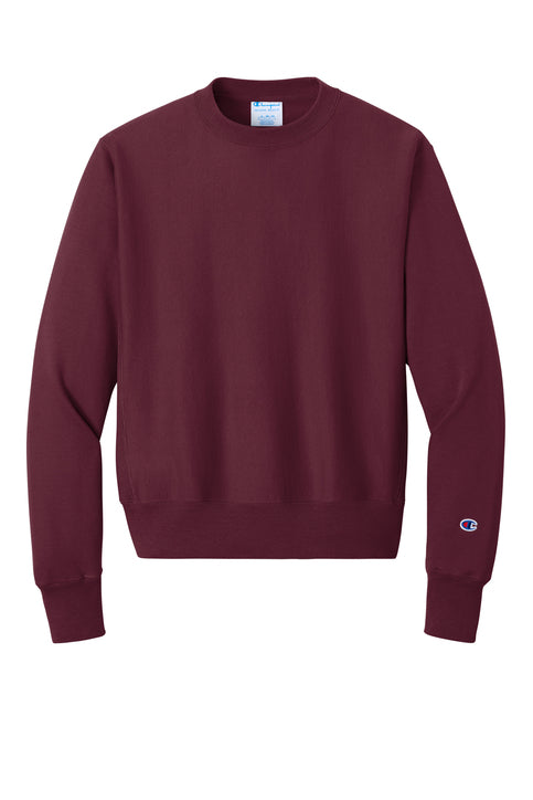 Champion Reverse Weave Crewneck Sweatshirt with custom logo embroidery