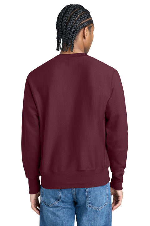 Champion Reverse Weave Crewneck Sweatshirt with custom logo embroidery