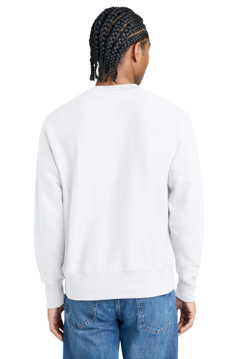 Champion Reverse Weave Crewneck Sweatshirt with custom logo embroidery