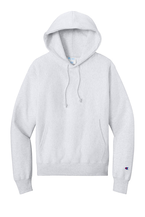 Champion Reverse Weave Hooded Sweatshirt with custom logo embroidery