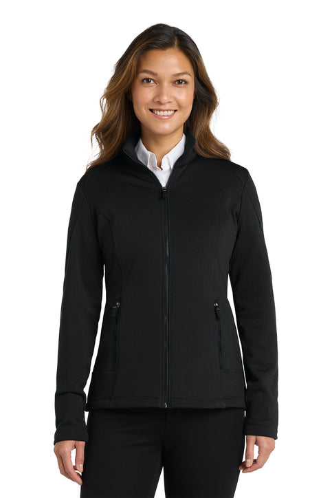 Port Authority Women's Grid Fleece Jacket