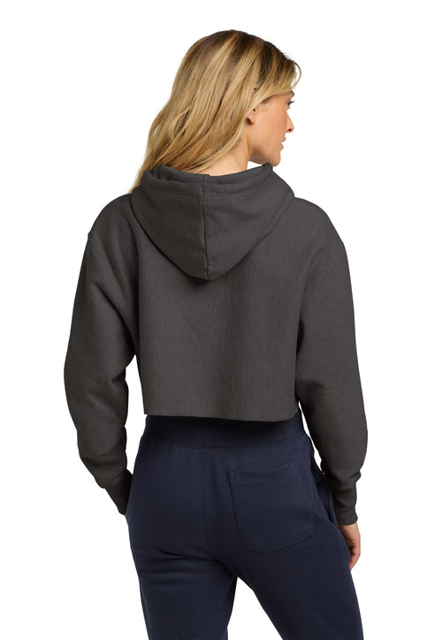 Champion Women’s Reverse Weave® Cropped Cut-Off Hooded Sweatshirt