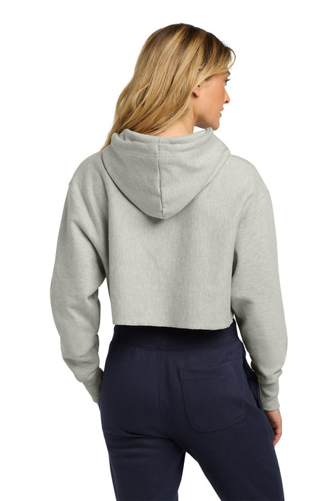 Champion Women’s Reverse Weave® Cropped Cut-Off Hooded Sweatshirt
