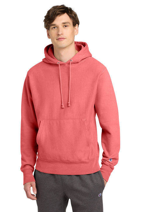 Champion Reverse Weave Garment-Dyed Hooded Sweatshirt