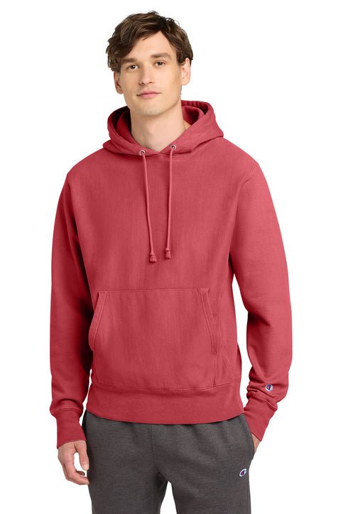 Champion Reverse Weave Garment-Dyed Hooded Sweatshirt