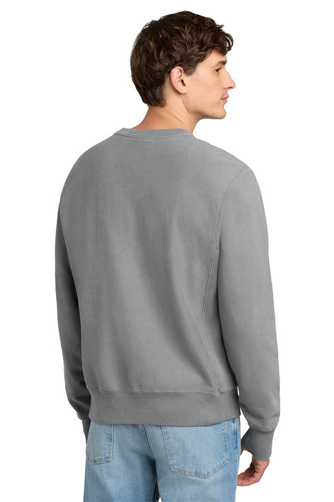 Champion Reverse Weave Garment-Dyed Crewneck Sweatshirt
