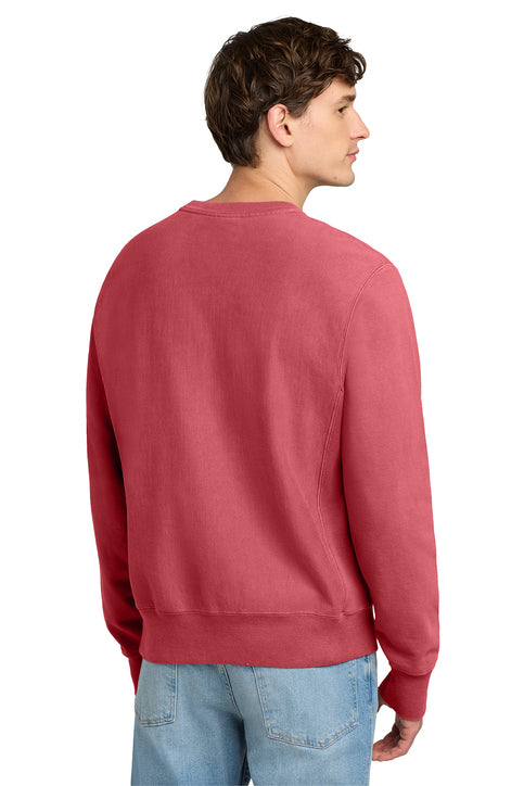 Champion Reverse Weave Garment-Dyed Crewneck Sweatshirt