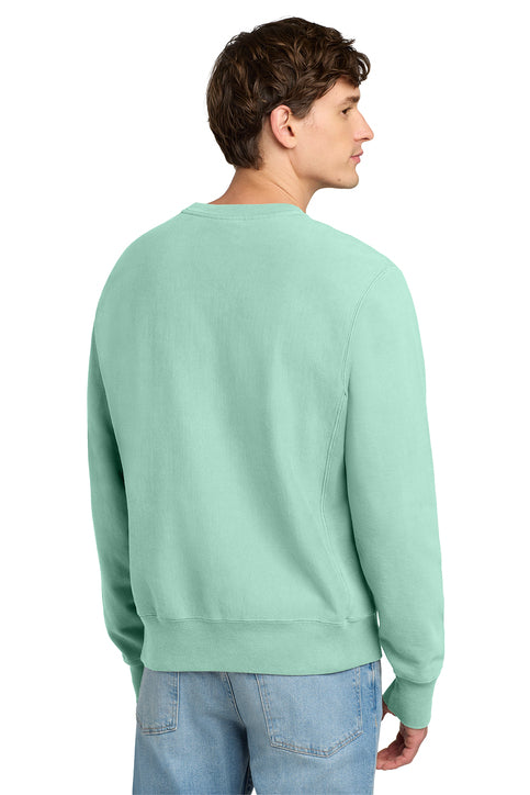 Champion Reverse Weave Garment-Dyed Crewneck Sweatshirt