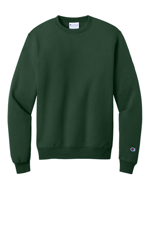 Champion Powerblend Crewneck Sweatshirt with custom logo embroidery